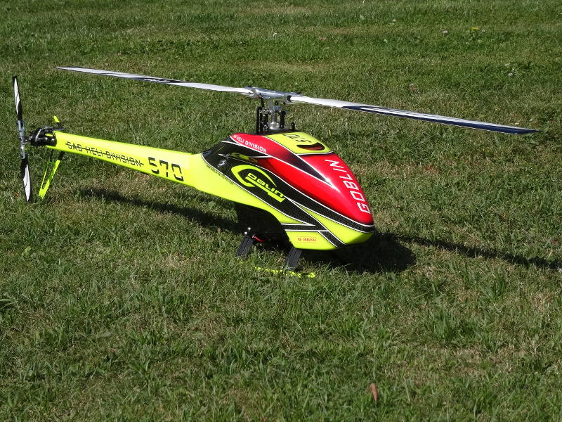 Heli Goblin 570 (von vorne)